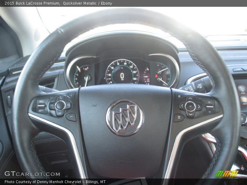 Quicksilver Metallic / Ebony 2015 Buick LaCrosse Premium