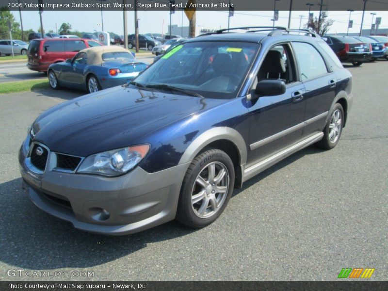 Regal Blue Pearl / Anthracite Black 2006 Subaru Impreza Outback Sport Wagon