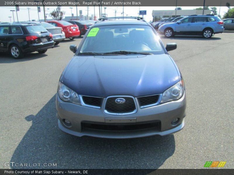 Regal Blue Pearl / Anthracite Black 2006 Subaru Impreza Outback Sport Wagon