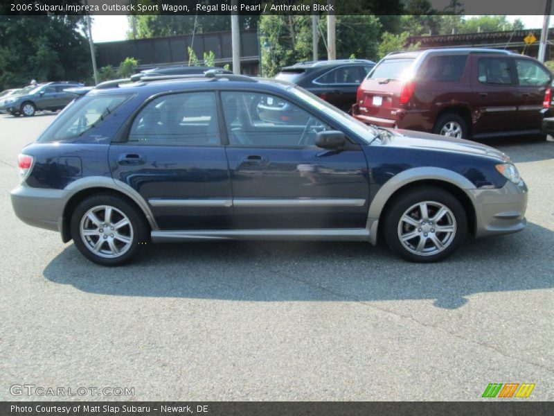 Regal Blue Pearl / Anthracite Black 2006 Subaru Impreza Outback Sport Wagon