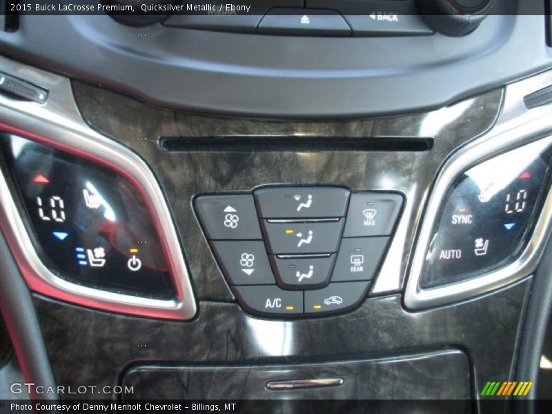Quicksilver Metallic / Ebony 2015 Buick LaCrosse Premium