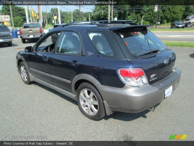 Regal Blue Pearl / Anthracite Black 2006 Subaru Impreza Outback Sport Wagon