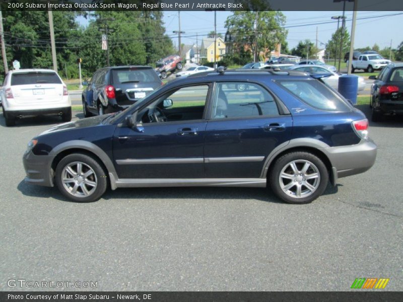 Regal Blue Pearl / Anthracite Black 2006 Subaru Impreza Outback Sport Wagon