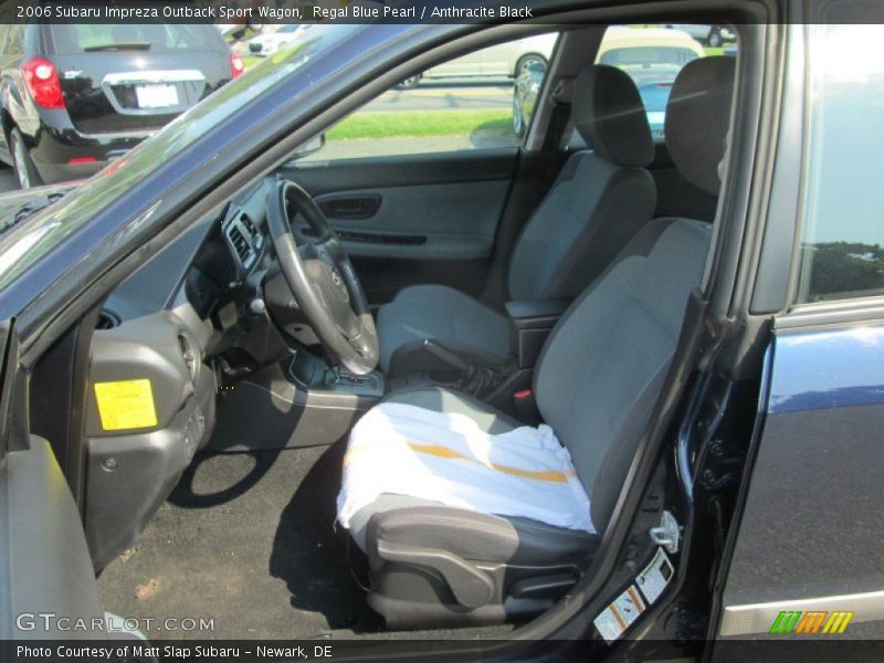 Regal Blue Pearl / Anthracite Black 2006 Subaru Impreza Outback Sport Wagon