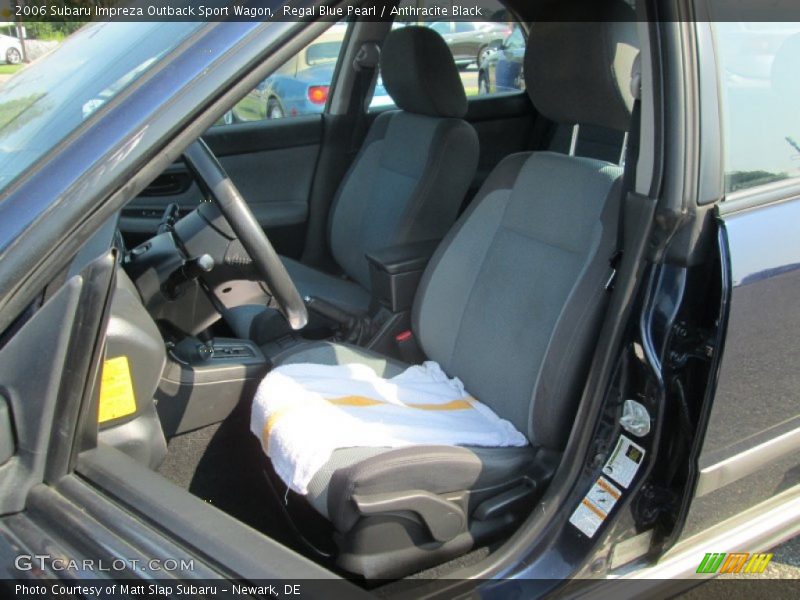 Regal Blue Pearl / Anthracite Black 2006 Subaru Impreza Outback Sport Wagon