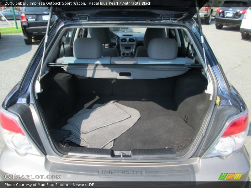 Regal Blue Pearl / Anthracite Black 2006 Subaru Impreza Outback Sport Wagon