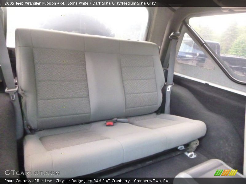 Stone White / Dark Slate Gray/Medium Slate Gray 2009 Jeep Wrangler Rubicon 4x4