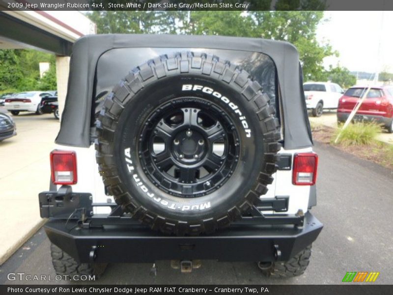 Stone White / Dark Slate Gray/Medium Slate Gray 2009 Jeep Wrangler Rubicon 4x4