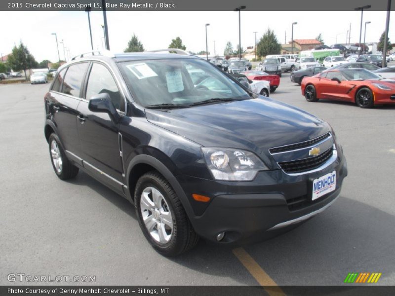 Blue Ray Metallic / Black 2015 Chevrolet Captiva Sport LS