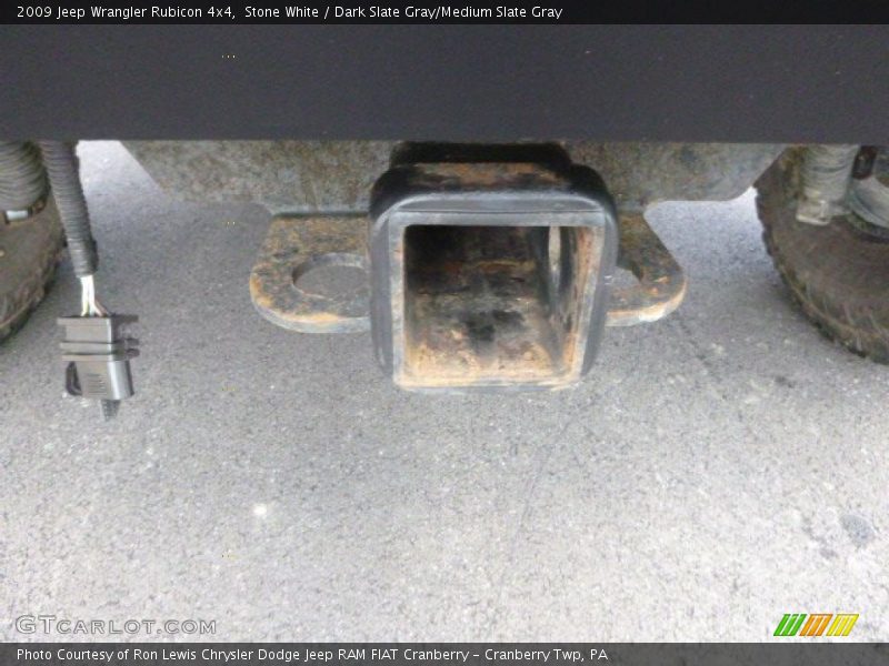 Stone White / Dark Slate Gray/Medium Slate Gray 2009 Jeep Wrangler Rubicon 4x4