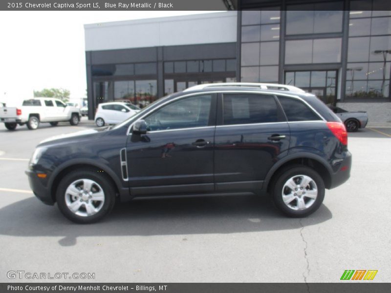 Blue Ray Metallic / Black 2015 Chevrolet Captiva Sport LS