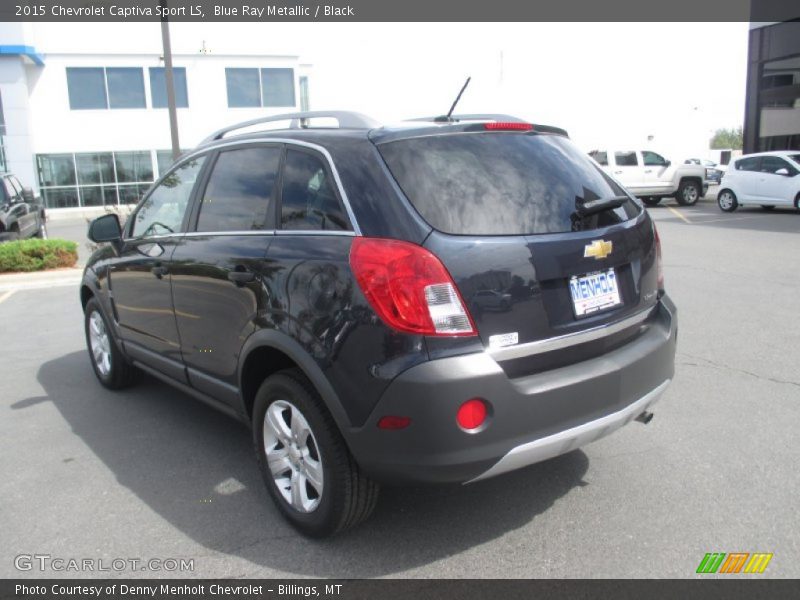 Blue Ray Metallic / Black 2015 Chevrolet Captiva Sport LS