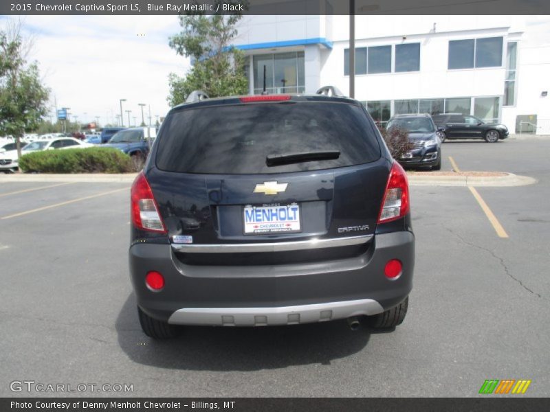 Blue Ray Metallic / Black 2015 Chevrolet Captiva Sport LS