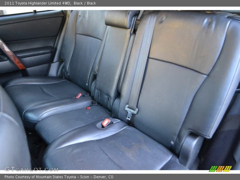 Black / Black 2011 Toyota Highlander Limited 4WD