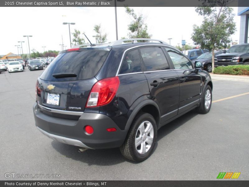 Blue Ray Metallic / Black 2015 Chevrolet Captiva Sport LS