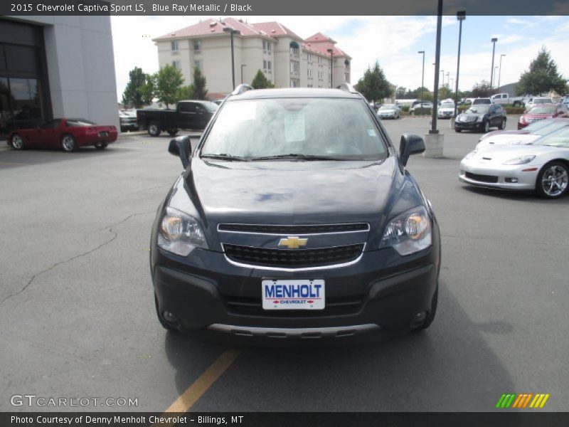 Blue Ray Metallic / Black 2015 Chevrolet Captiva Sport LS