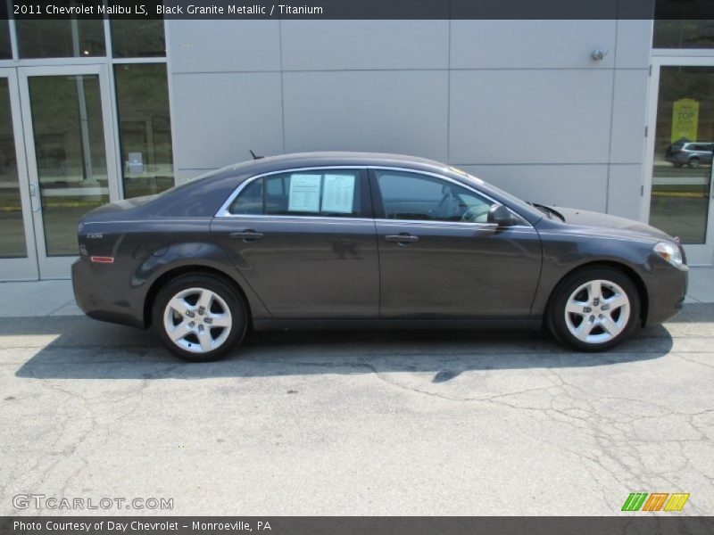 Black Granite Metallic / Titanium 2011 Chevrolet Malibu LS