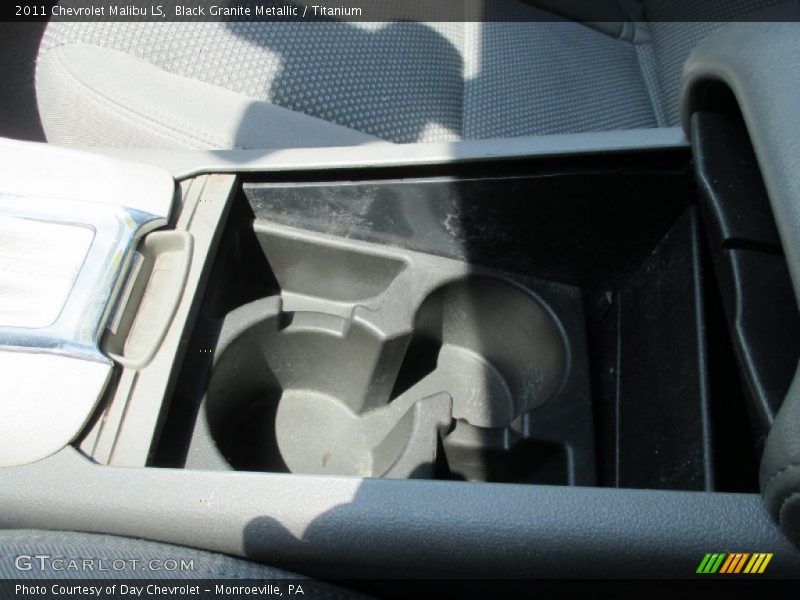 Black Granite Metallic / Titanium 2011 Chevrolet Malibu LS