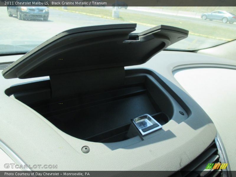 Black Granite Metallic / Titanium 2011 Chevrolet Malibu LS