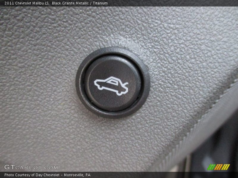 Black Granite Metallic / Titanium 2011 Chevrolet Malibu LS