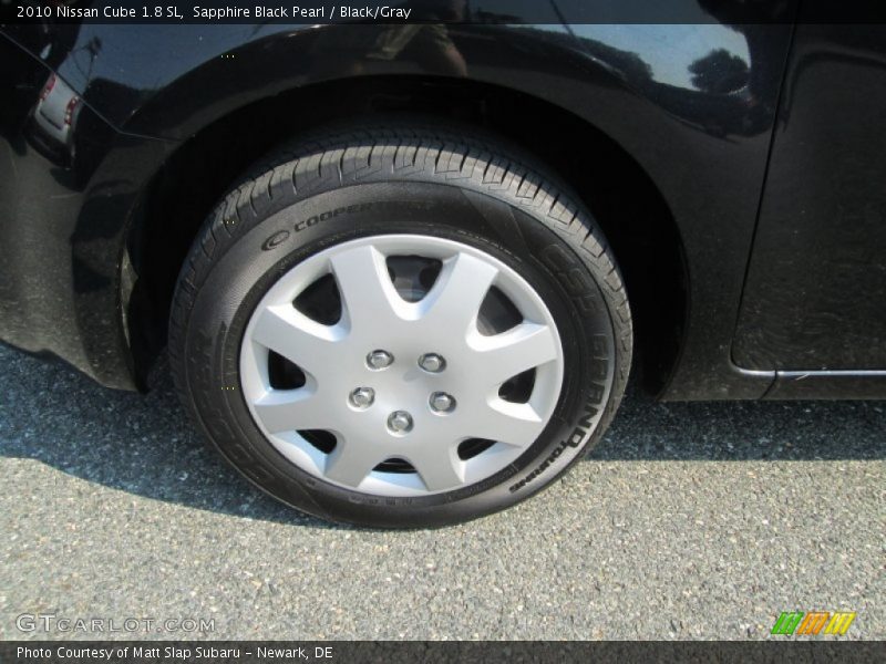Sapphire Black Pearl / Black/Gray 2010 Nissan Cube 1.8 SL