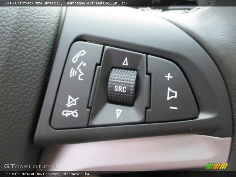 Controls of 2016 Cruze Limited LT