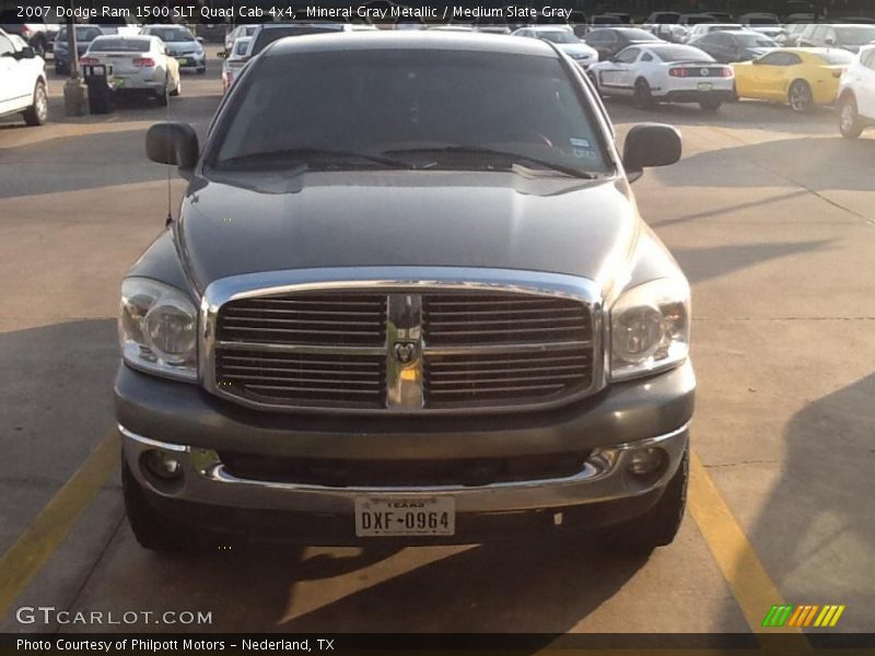 Mineral Gray Metallic / Medium Slate Gray 2007 Dodge Ram 1500 SLT Quad Cab 4x4