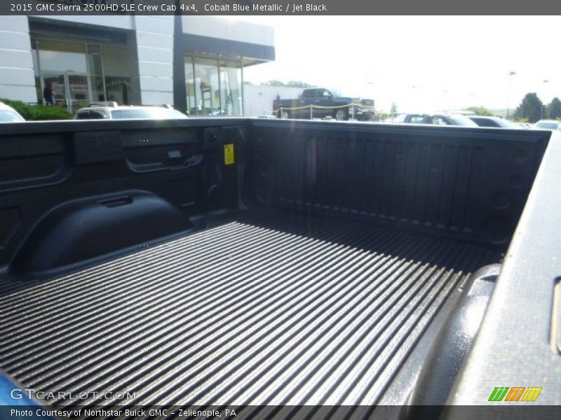 Cobalt Blue Metallic / Jet Black 2015 GMC Sierra 2500HD SLE Crew Cab 4x4