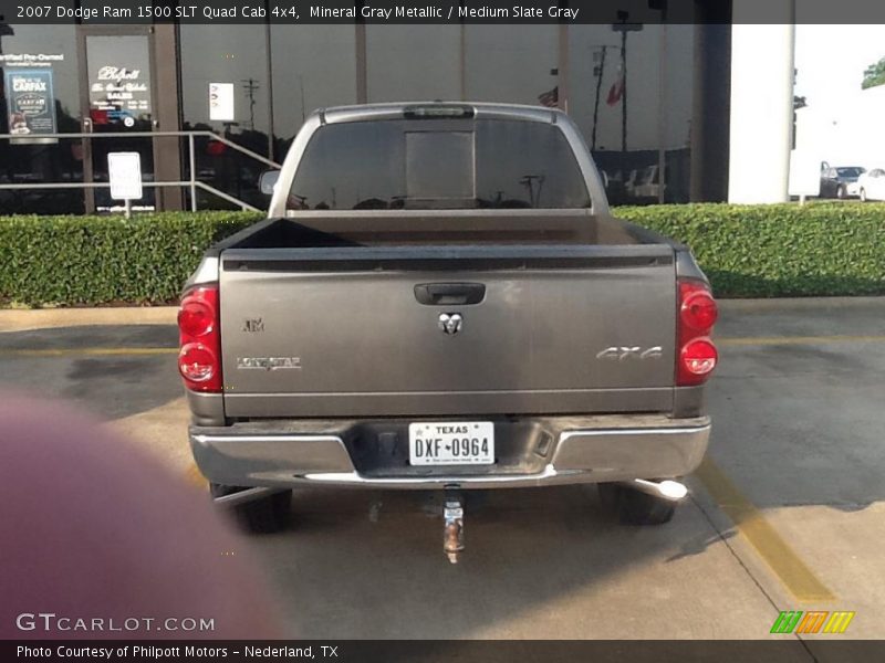 Mineral Gray Metallic / Medium Slate Gray 2007 Dodge Ram 1500 SLT Quad Cab 4x4