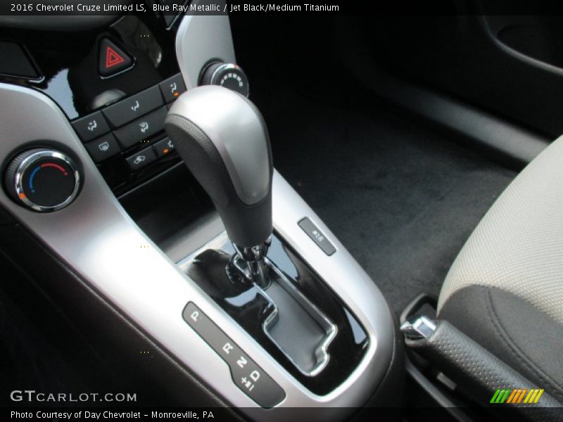 Blue Ray Metallic / Jet Black/Medium Titanium 2016 Chevrolet Cruze Limited LS