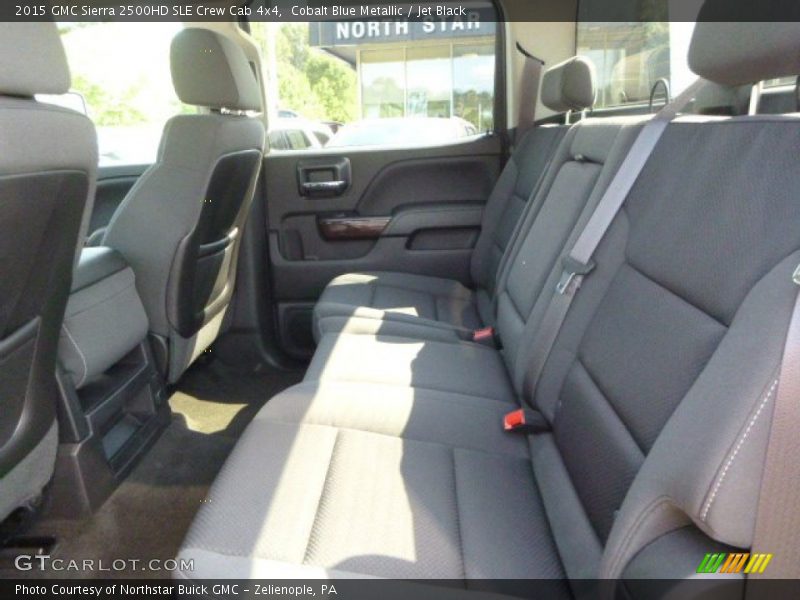 Cobalt Blue Metallic / Jet Black 2015 GMC Sierra 2500HD SLE Crew Cab 4x4