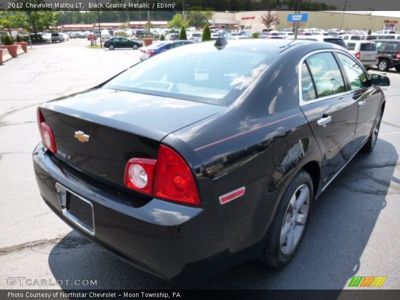 Black Granite Metallic / Ebony 2012 Chevrolet Malibu LT