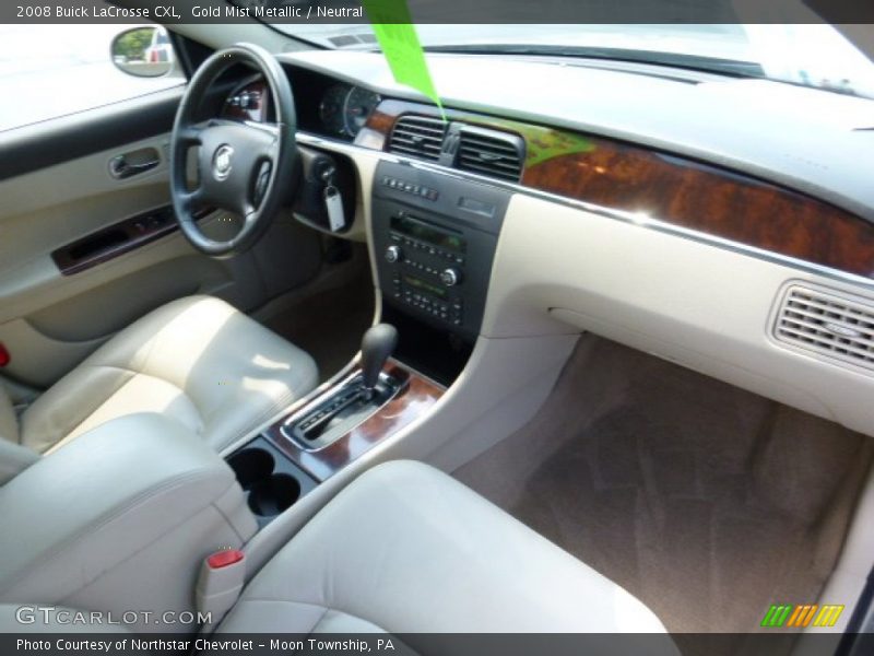 Gold Mist Metallic / Neutral 2008 Buick LaCrosse CXL