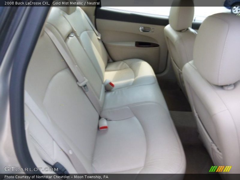 Gold Mist Metallic / Neutral 2008 Buick LaCrosse CXL