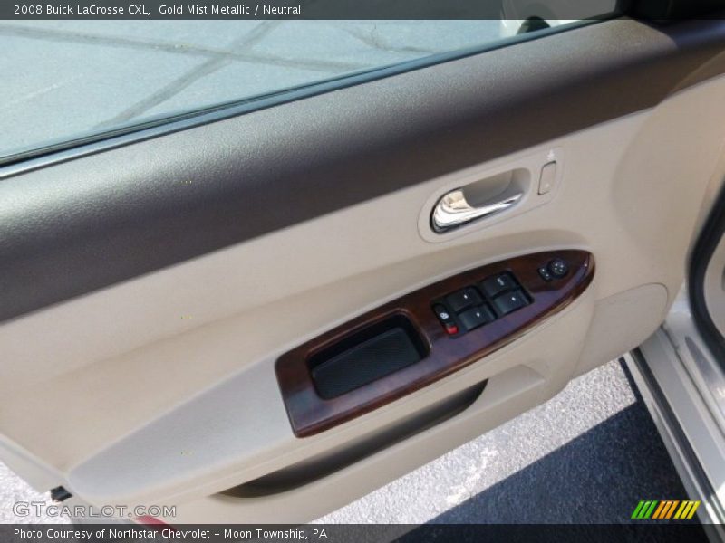 Gold Mist Metallic / Neutral 2008 Buick LaCrosse CXL