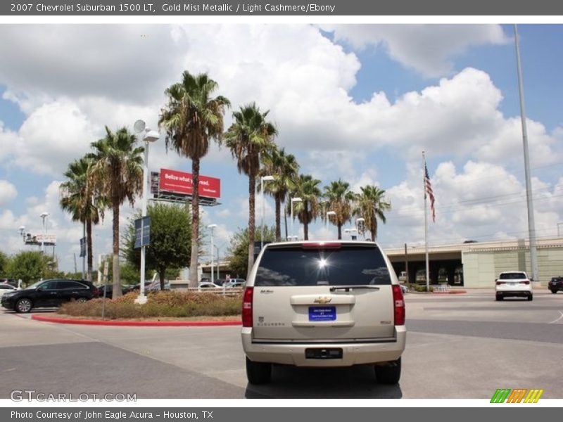 Gold Mist Metallic / Light Cashmere/Ebony 2007 Chevrolet Suburban 1500 LT