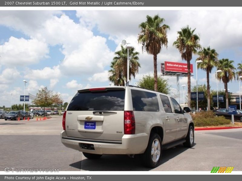 Gold Mist Metallic / Light Cashmere/Ebony 2007 Chevrolet Suburban 1500 LT