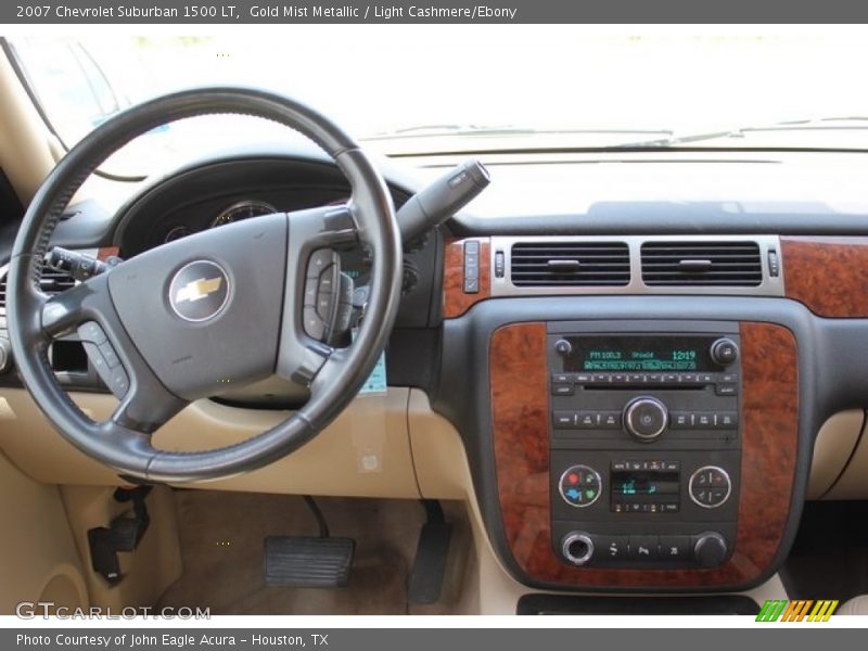 Gold Mist Metallic / Light Cashmere/Ebony 2007 Chevrolet Suburban 1500 LT