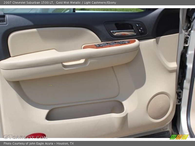 Gold Mist Metallic / Light Cashmere/Ebony 2007 Chevrolet Suburban 1500 LT