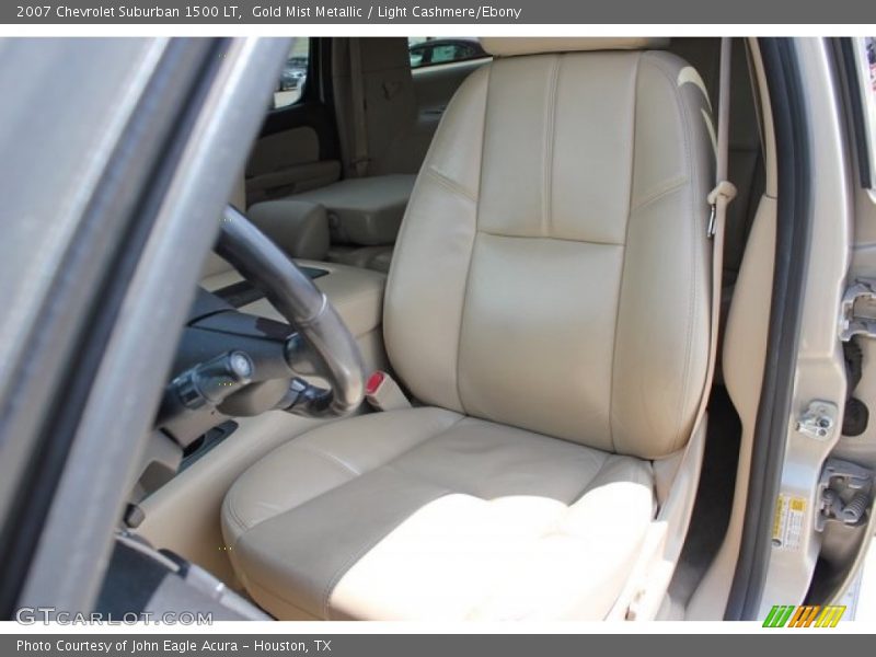 Gold Mist Metallic / Light Cashmere/Ebony 2007 Chevrolet Suburban 1500 LT