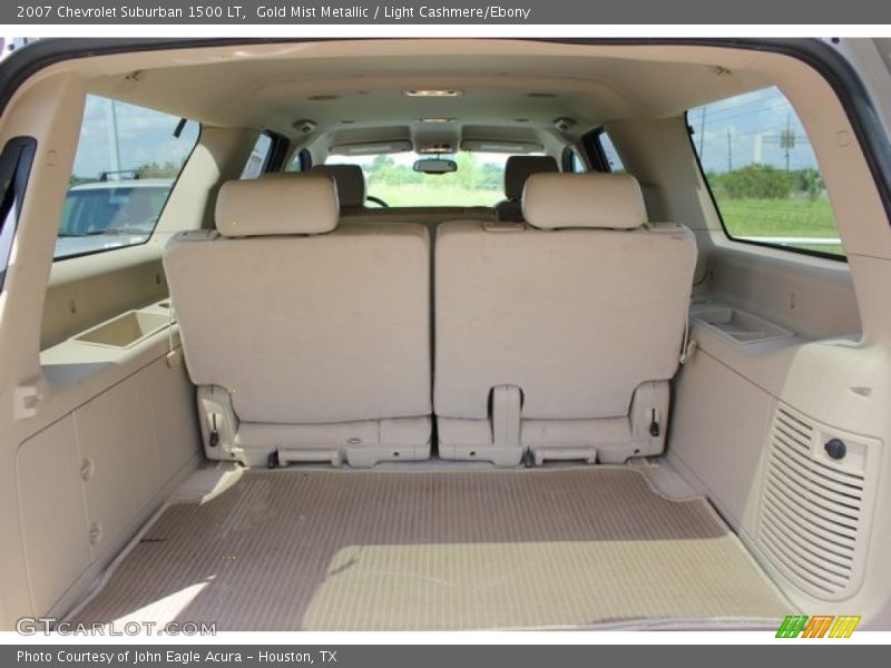 Gold Mist Metallic / Light Cashmere/Ebony 2007 Chevrolet Suburban 1500 LT