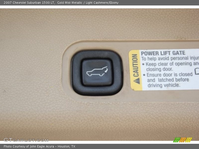 Gold Mist Metallic / Light Cashmere/Ebony 2007 Chevrolet Suburban 1500 LT