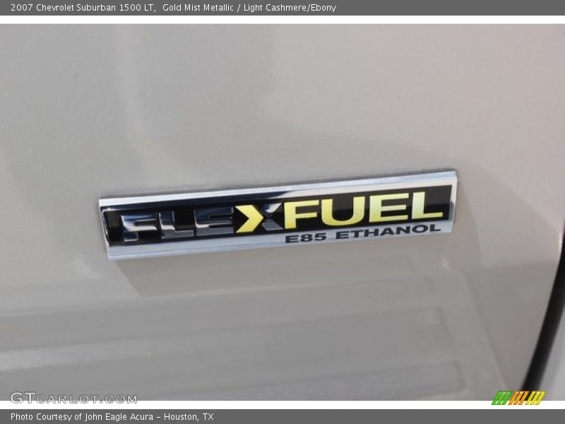 Gold Mist Metallic / Light Cashmere/Ebony 2007 Chevrolet Suburban 1500 LT