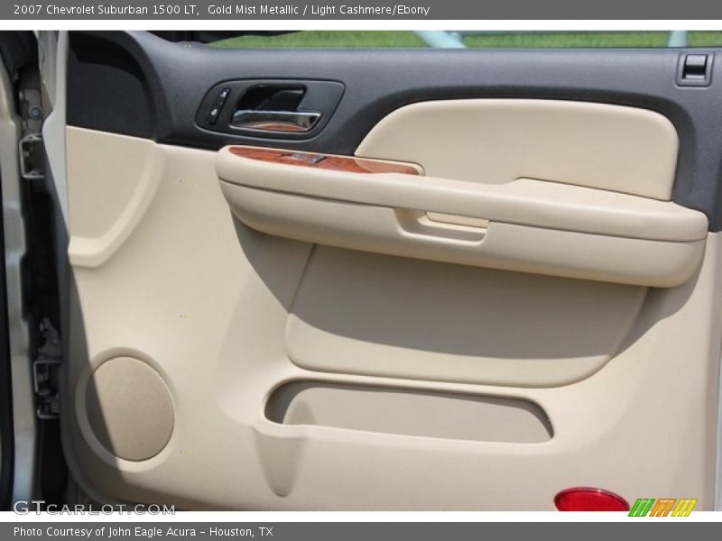 Gold Mist Metallic / Light Cashmere/Ebony 2007 Chevrolet Suburban 1500 LT
