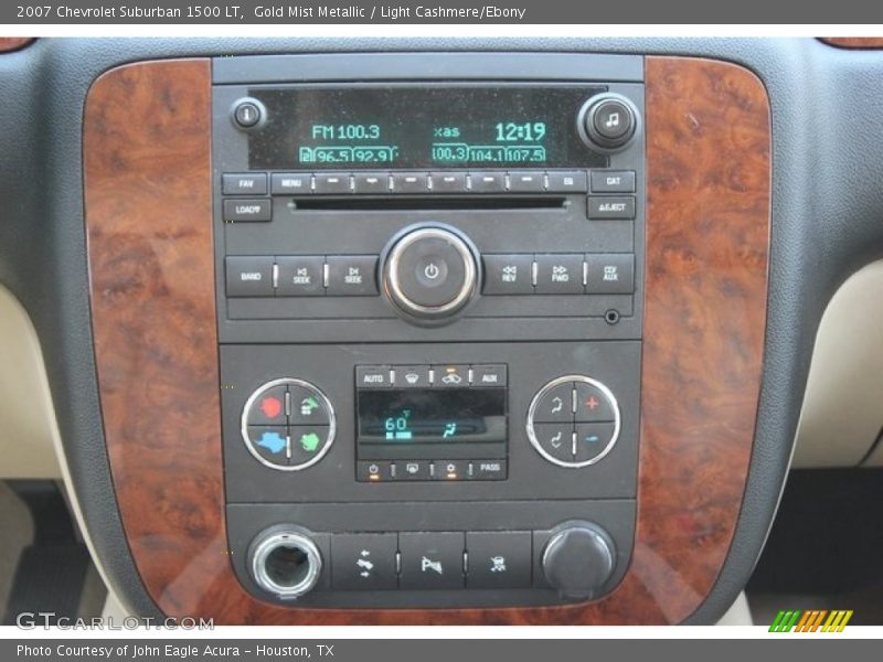 Gold Mist Metallic / Light Cashmere/Ebony 2007 Chevrolet Suburban 1500 LT