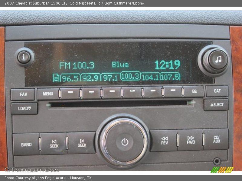 Gold Mist Metallic / Light Cashmere/Ebony 2007 Chevrolet Suburban 1500 LT