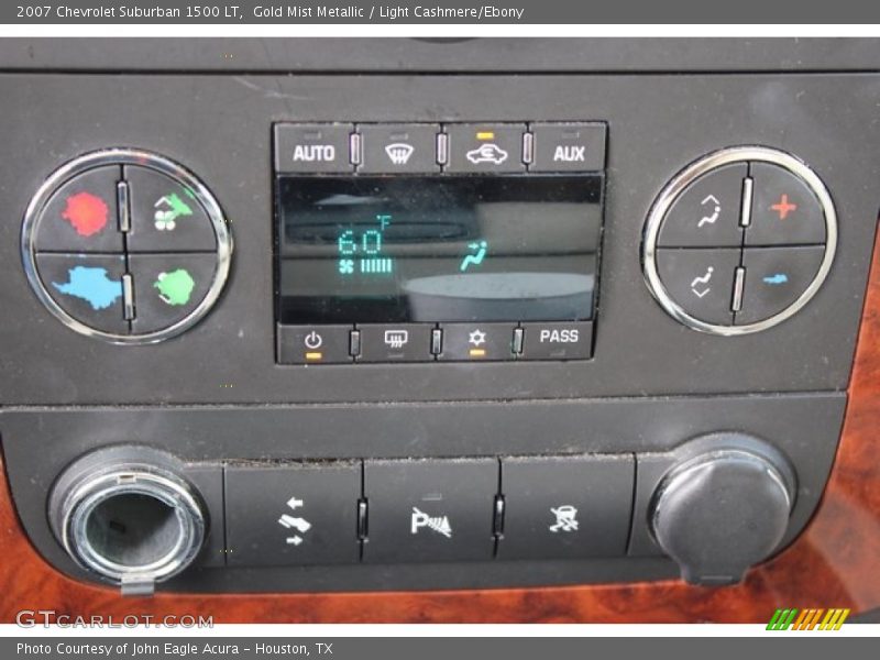 Gold Mist Metallic / Light Cashmere/Ebony 2007 Chevrolet Suburban 1500 LT