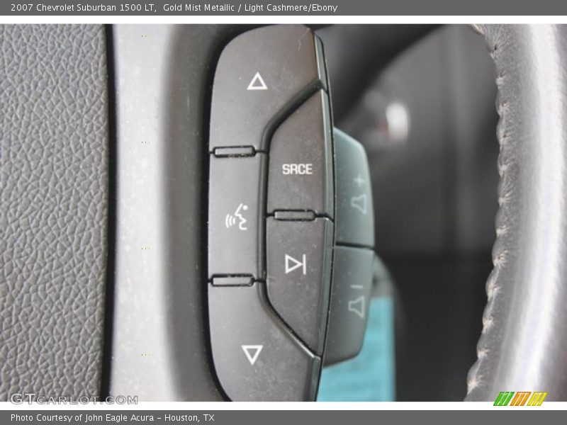 Gold Mist Metallic / Light Cashmere/Ebony 2007 Chevrolet Suburban 1500 LT