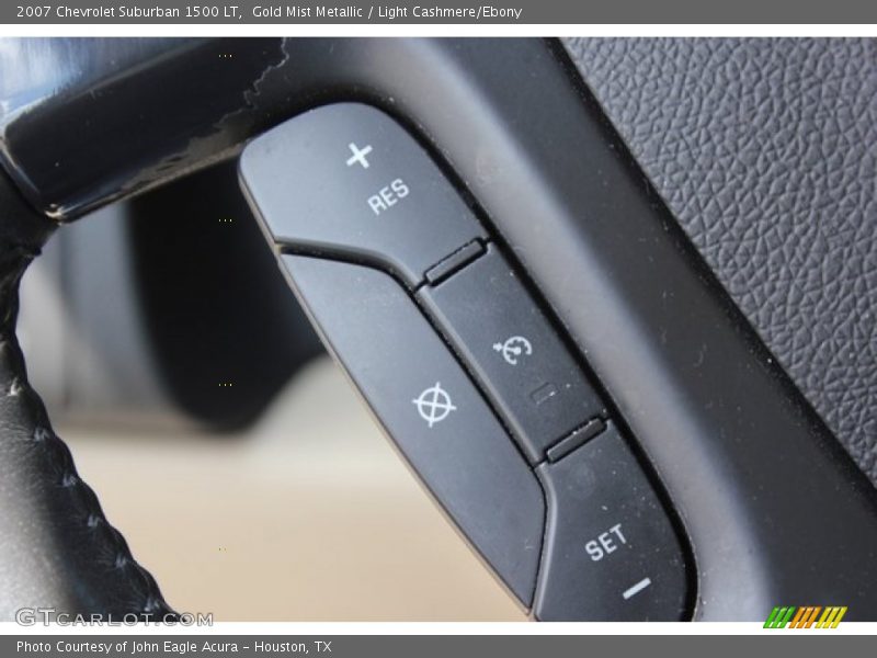 Gold Mist Metallic / Light Cashmere/Ebony 2007 Chevrolet Suburban 1500 LT