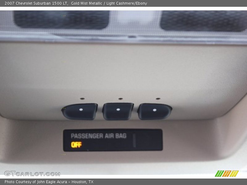 Gold Mist Metallic / Light Cashmere/Ebony 2007 Chevrolet Suburban 1500 LT